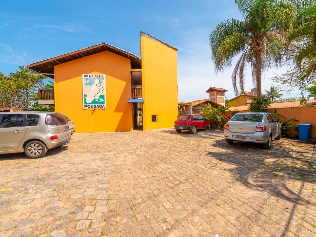 Pousada Pé Na Areia Caraguatatuba Esterno foto