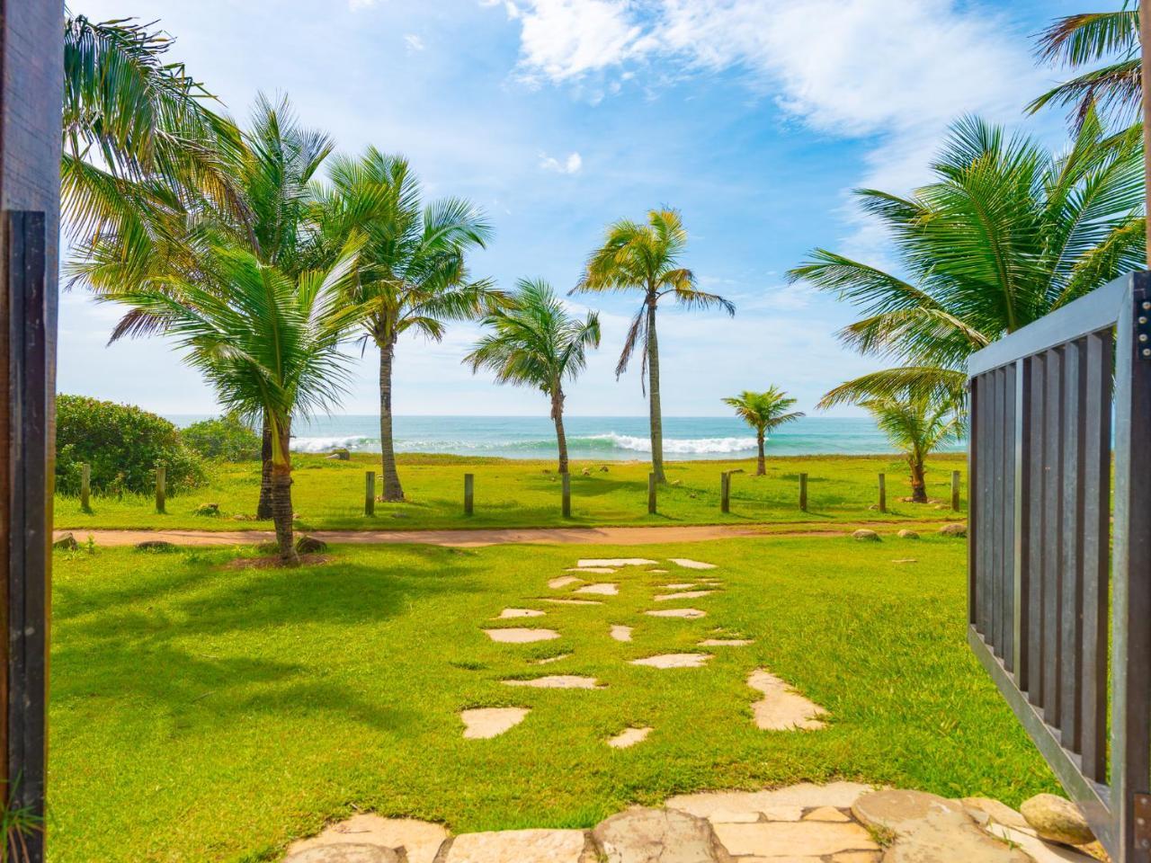 Pousada Pé Na Areia Caraguatatuba Esterno foto