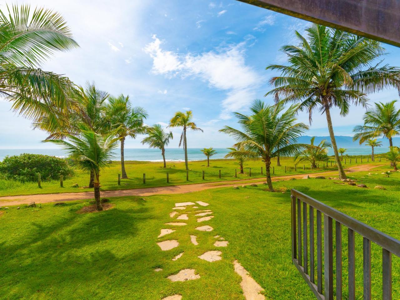 Pousada Pé Na Areia Caraguatatuba Esterno foto