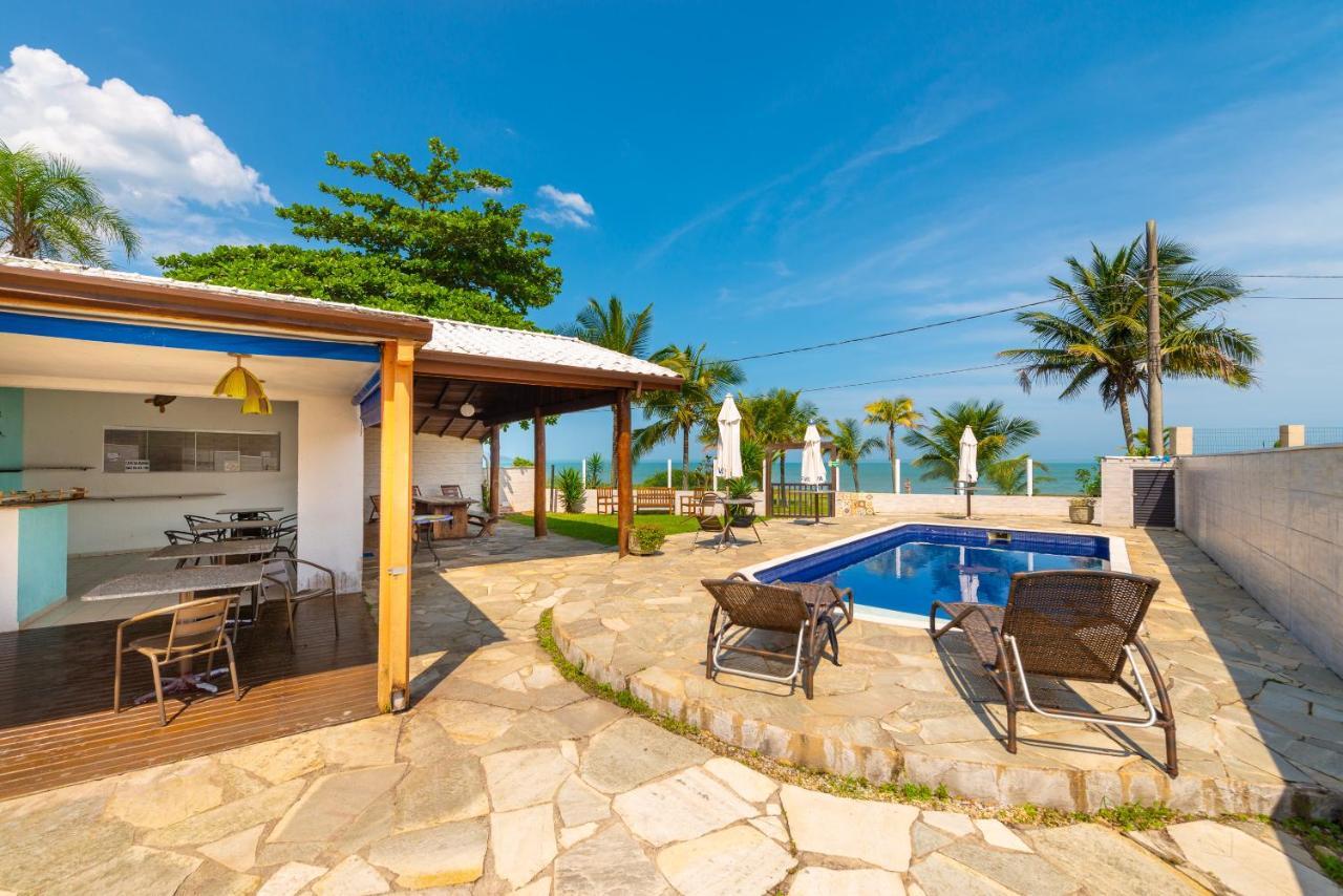 Pousada Pé Na Areia Caraguatatuba Esterno foto