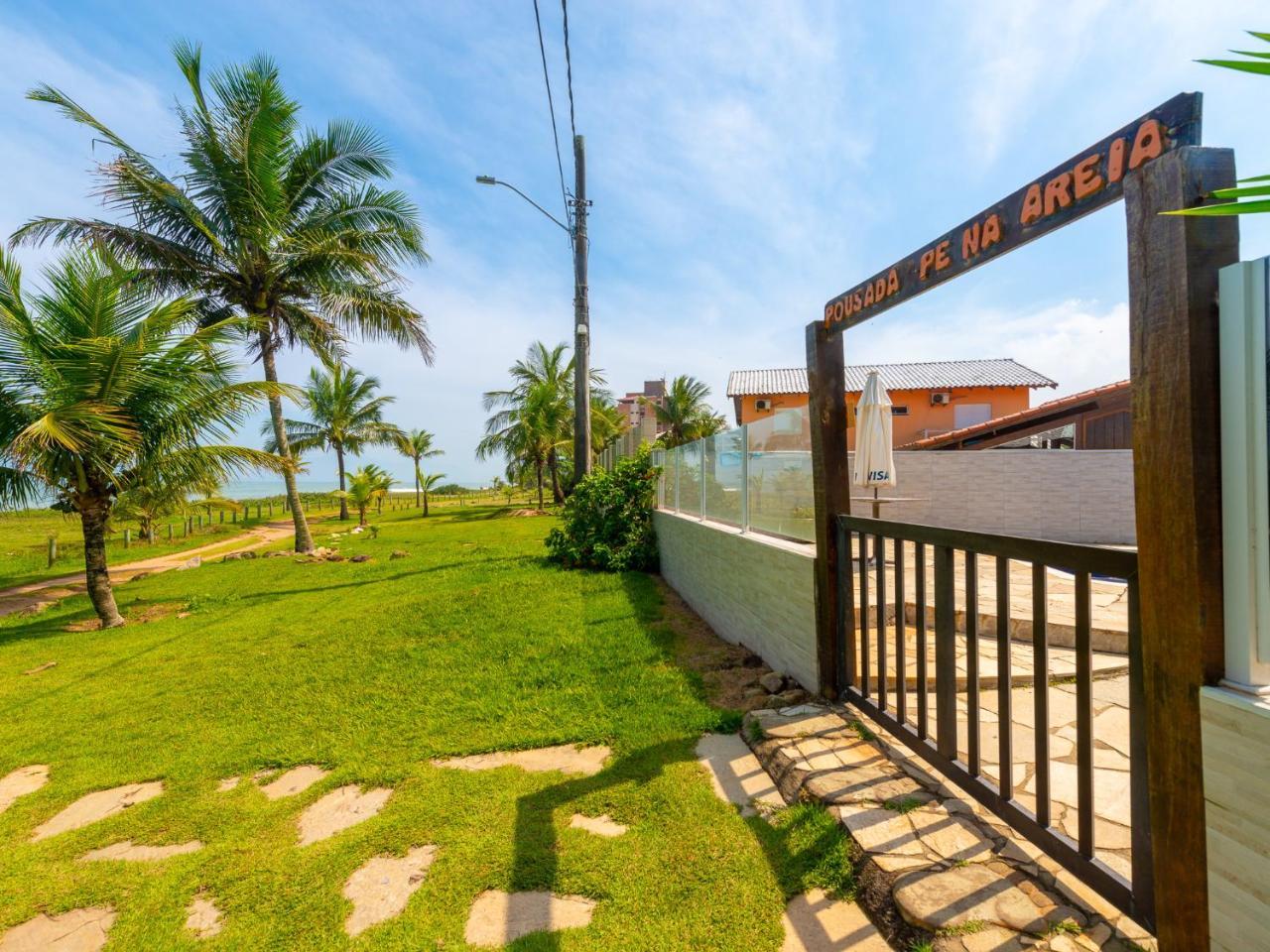 Pousada Pé Na Areia Caraguatatuba Esterno foto